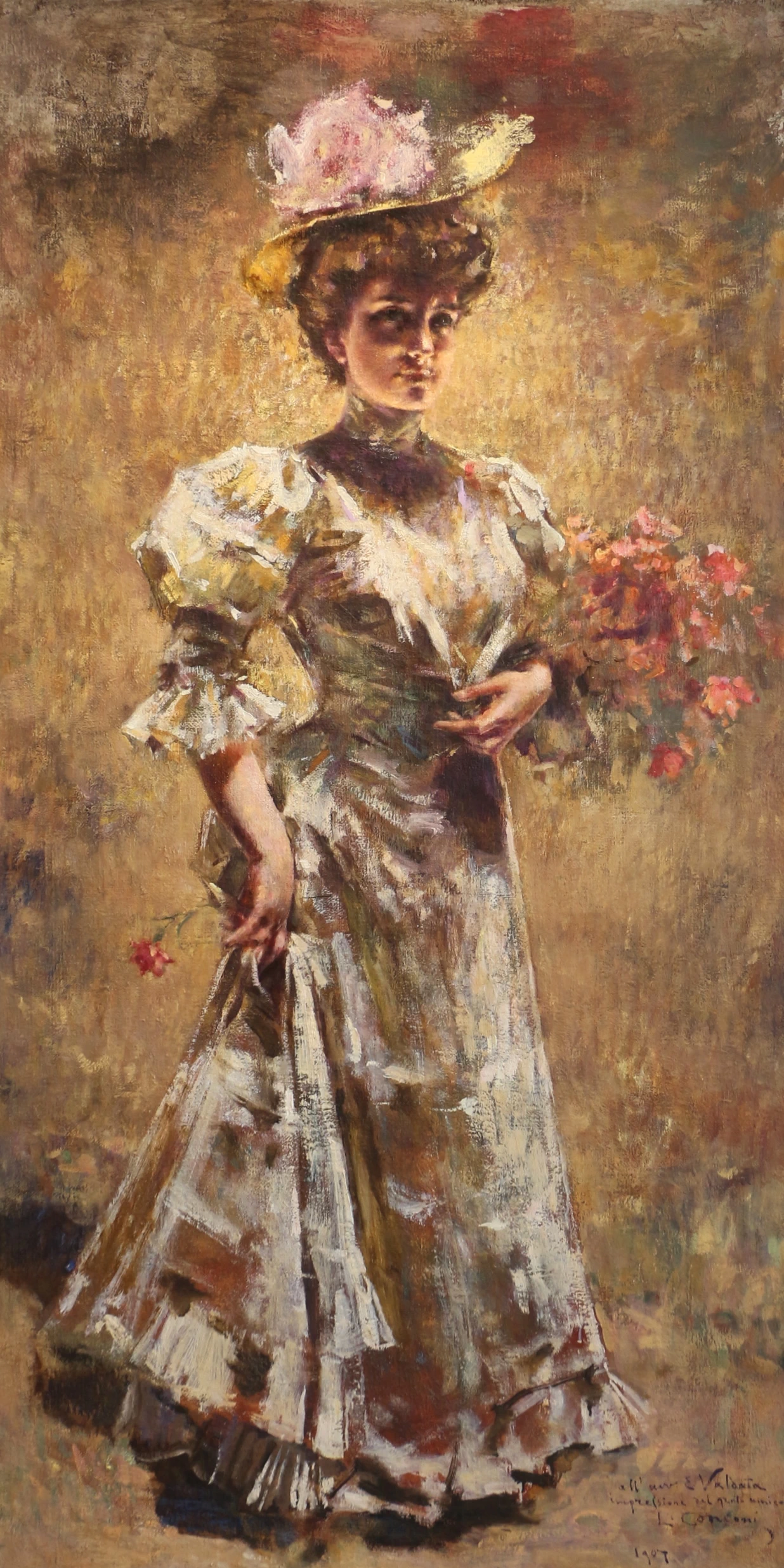 Ritratto di Ada Valdata - Raccolta Frugone, Genova